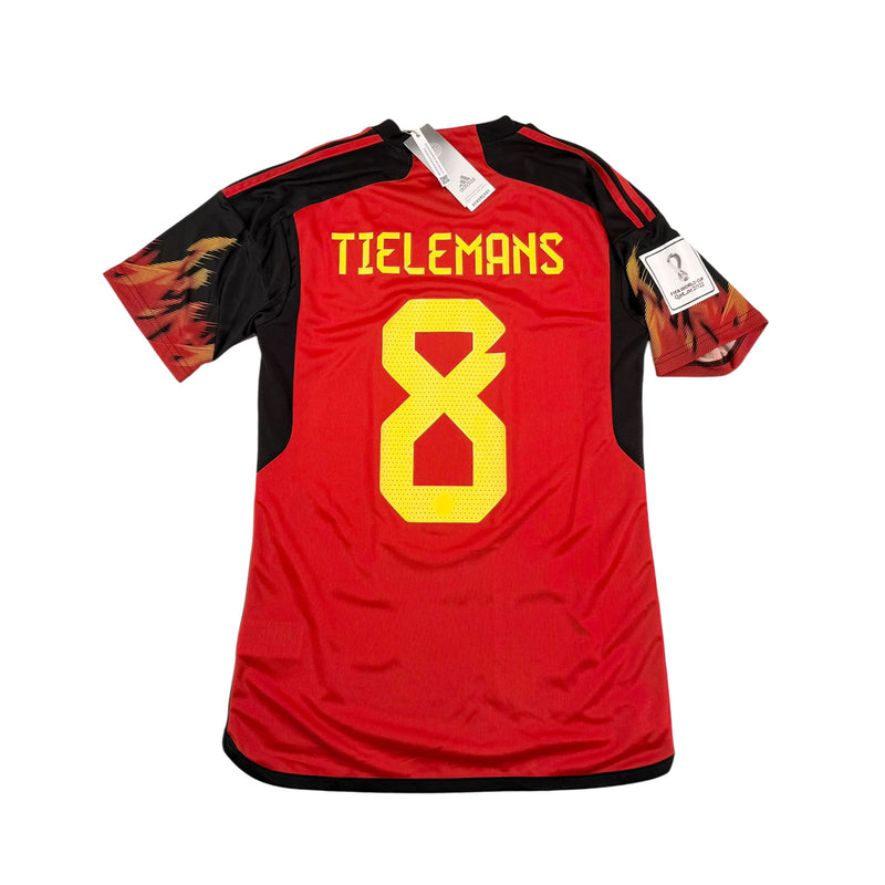 Belgium 2022/23 Tielemans home shirt