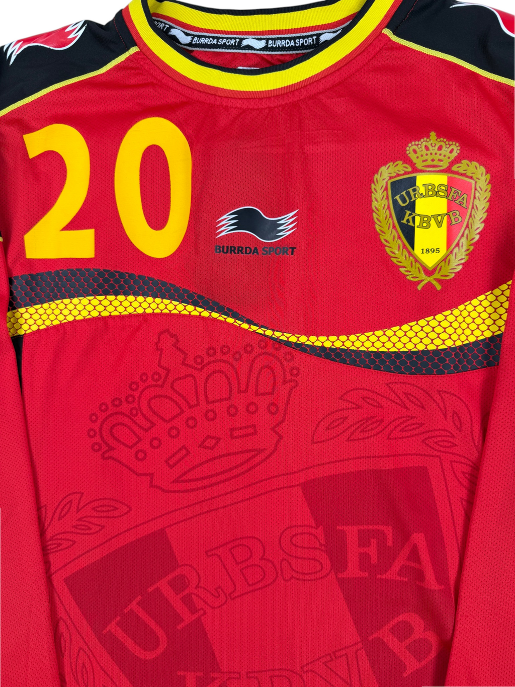 BELGIUM 2012/13 HOME SHIRT L/S - #20 (SIZE L)