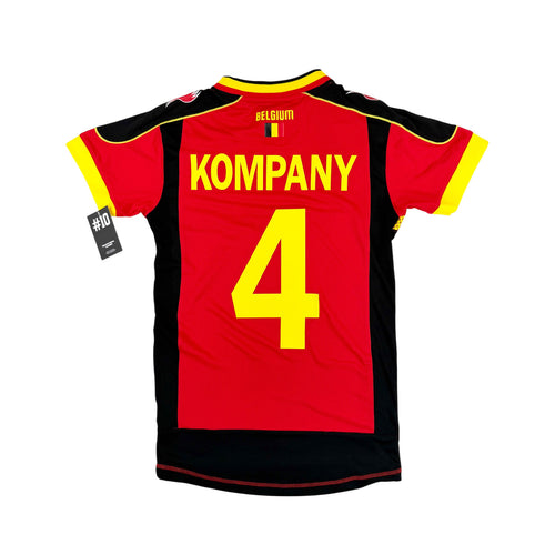 BELGIUM 2012/13 HOME SHIRT - PLAYER ISSUE #4 KOMPANY