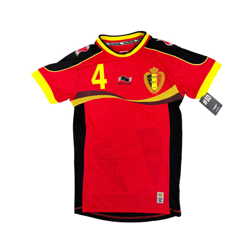 BELGIUM 2012/13 HOME SHIRT - PLAYER ISSUE #4 KOMPANY