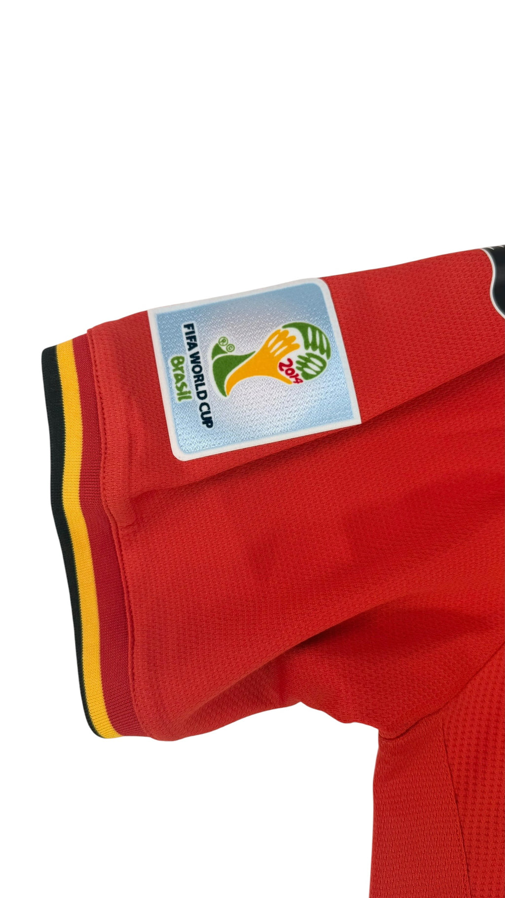 BELGIUM 2014 HOME SHIRT - #7 DE BRUYNE (SIZE XL)