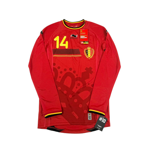 Belgium 2014 home shirt Mertens player issue