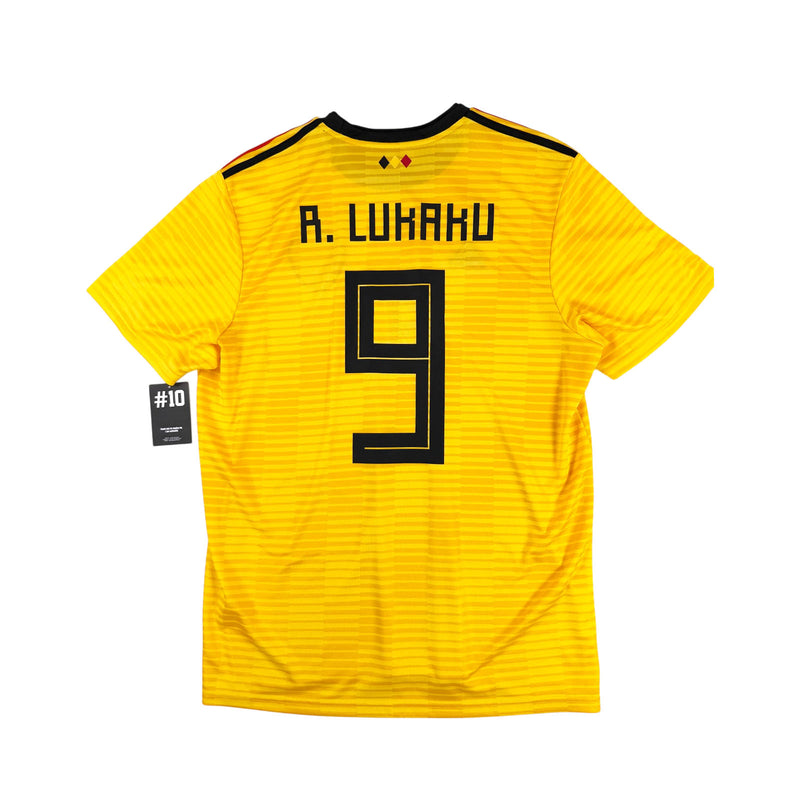BELGIUM 2018/19 AWAY SHIRT #9 LUKAKU