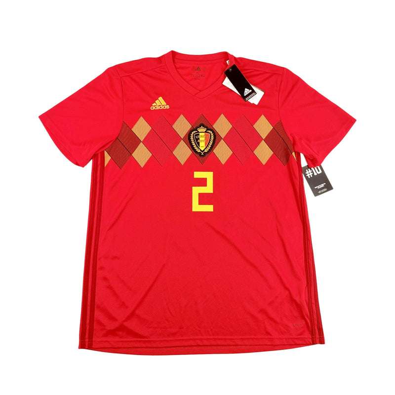 BELGIUM 2018/19 HOME SHIRT - #2 ALDERWEIRELD