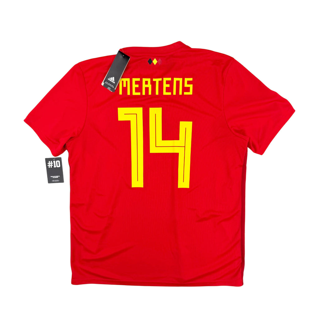 BELGIUM 2018/19 HOME SHIRT #14 MERTENS
