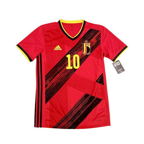 BELGIUM 2020/21 HOME SHIRT - #10 HAZARD