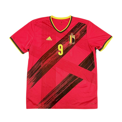 BELGIUM 2020/21 HOME SHIRT - #9 LUKAKU