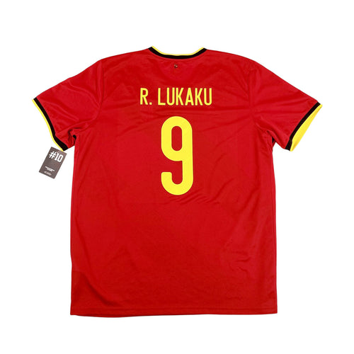 BELGIUM 2020/21 HOME SHIRT - #9 LUKAKU