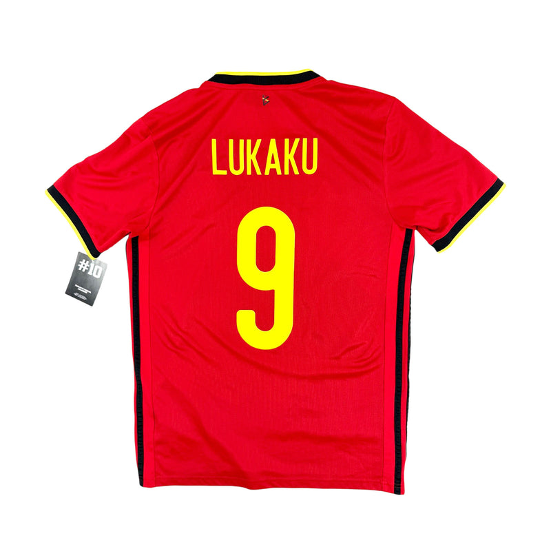 BELGIUM 2020/21 HOME SHIRT - #9 LUKAKU