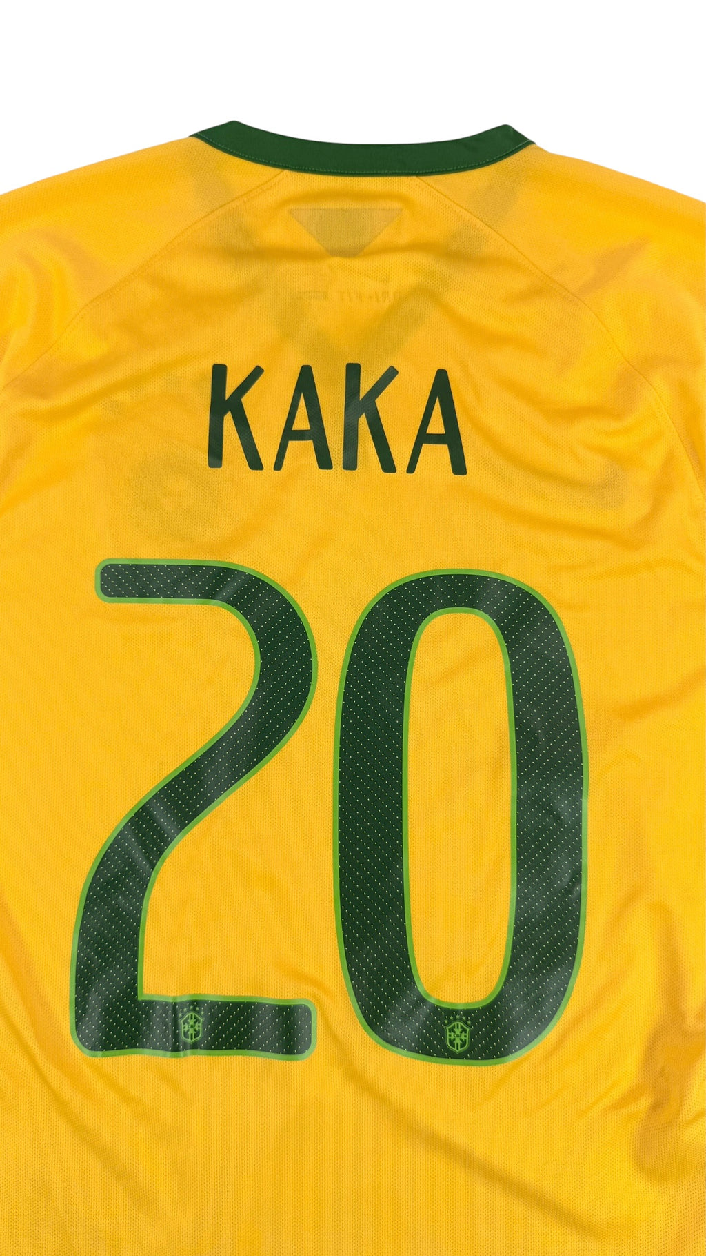 BRAZIL 2014/15 HOME SHIRT - #20 KAKA (SIZE M)