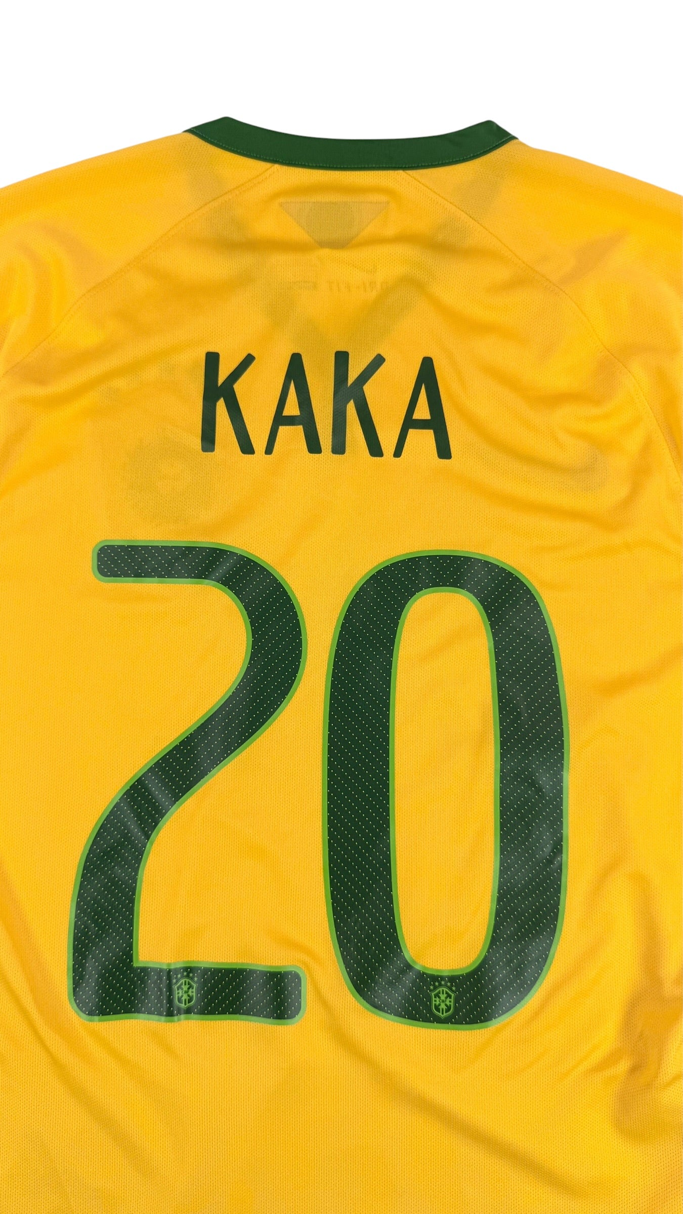 BRAZIL 2014/15 HOME SHIRT - #20 KAKA (SIZE M)