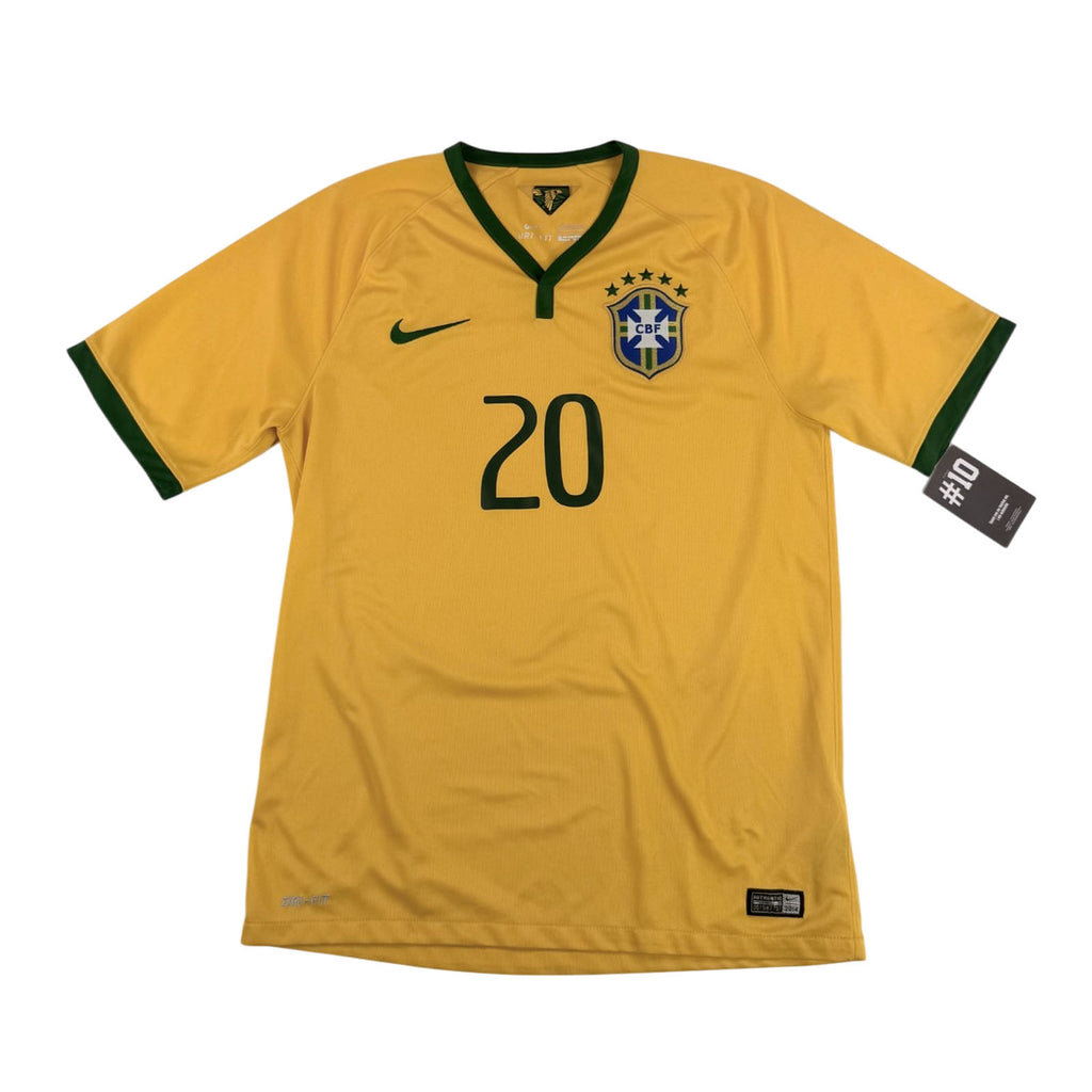 BRAZIL 2014/15 HOME SHIRT - #20 KAKA (SIZE M)