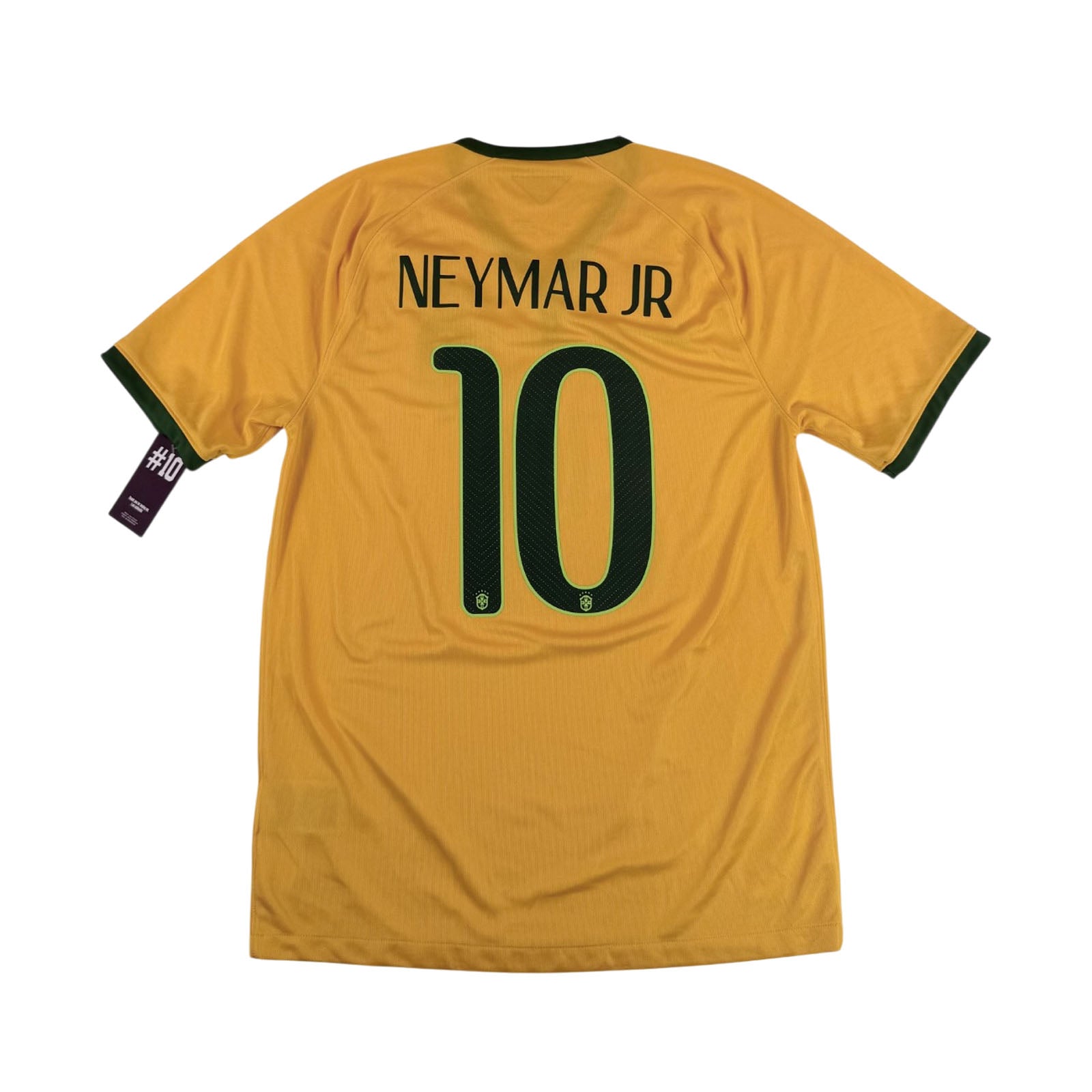 BRAZIL 2014/15 HOME SHIRT - #10 NEYMAR (SIZE XXL)