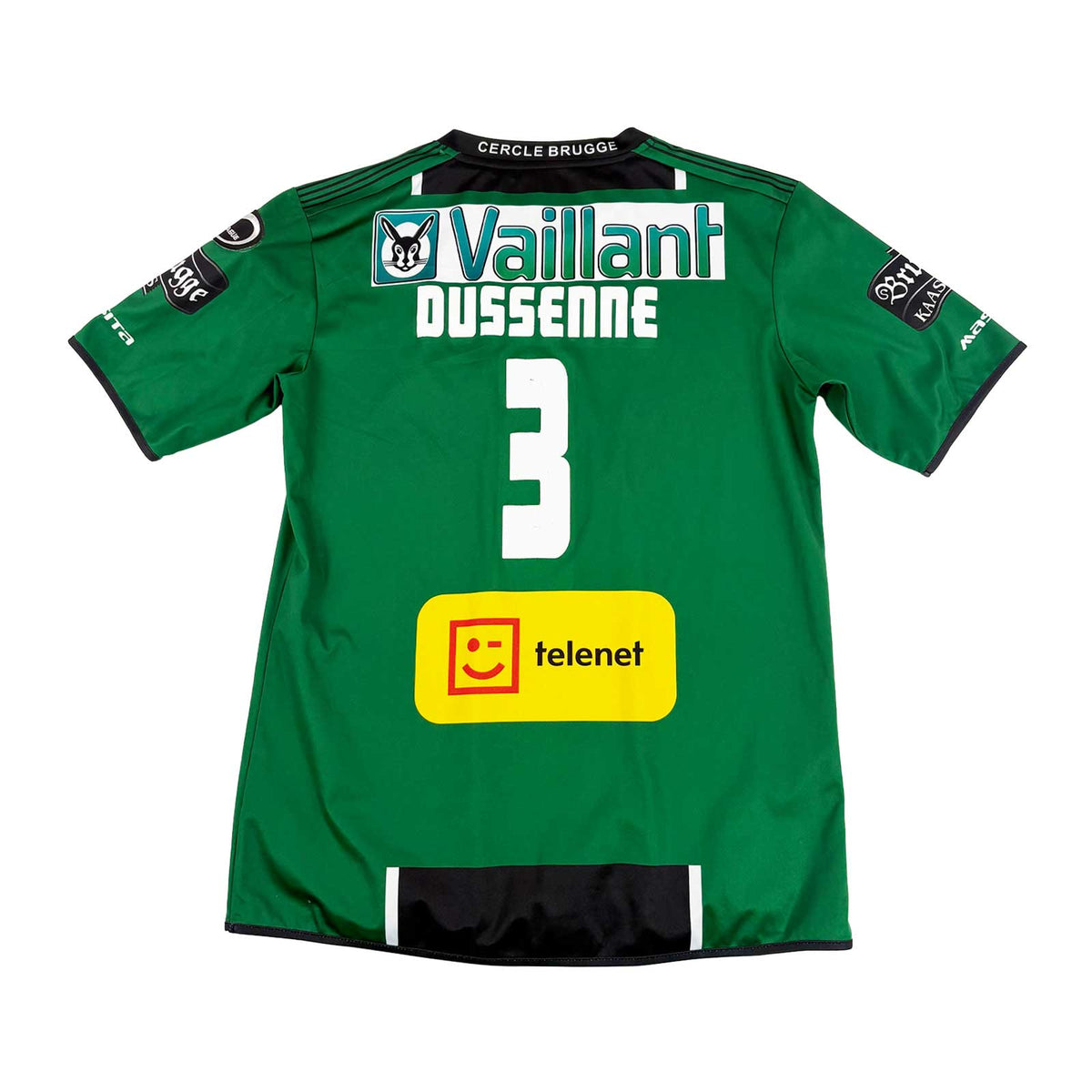 CERCLE BRUGGE 2014/15 HOME SHIRT - #3 DUSENNE