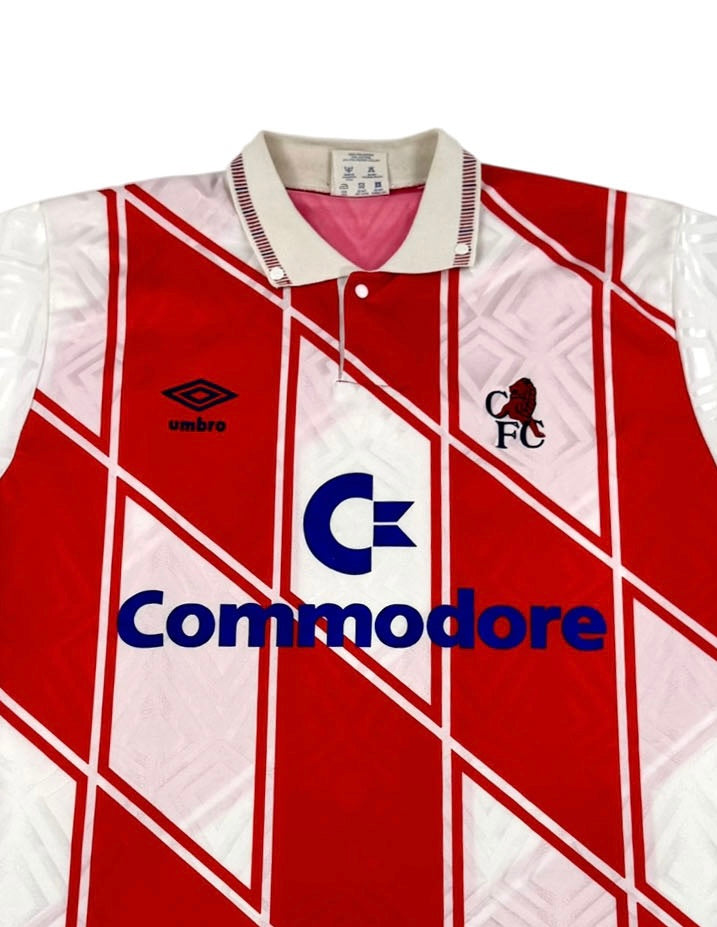CHELSEA 1990/92 AWAY SHIRT (Front, Detail)