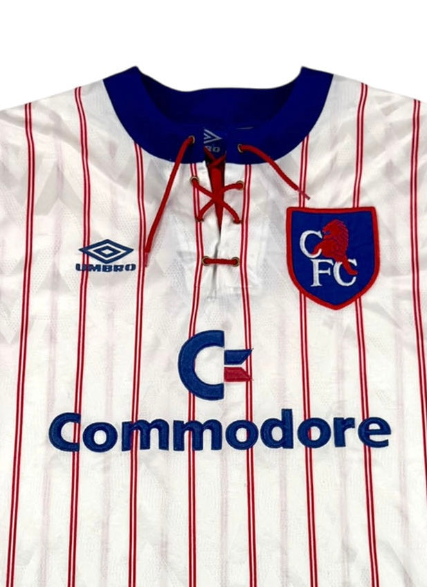 CHELSEA 1992/93 AWAY SHIRT (Front, Detail)