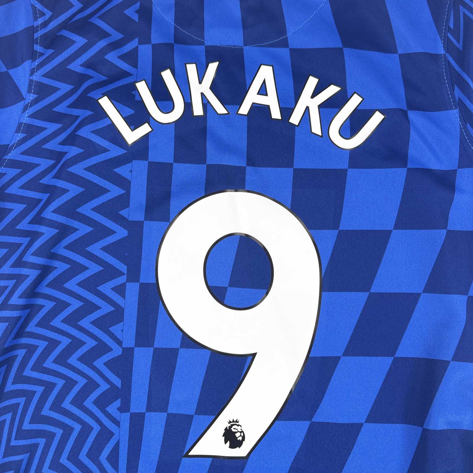 CHELSEA 2021/22 HOME SHIRT - #9 LUKAKU (SIZE 147/158 KIDS)