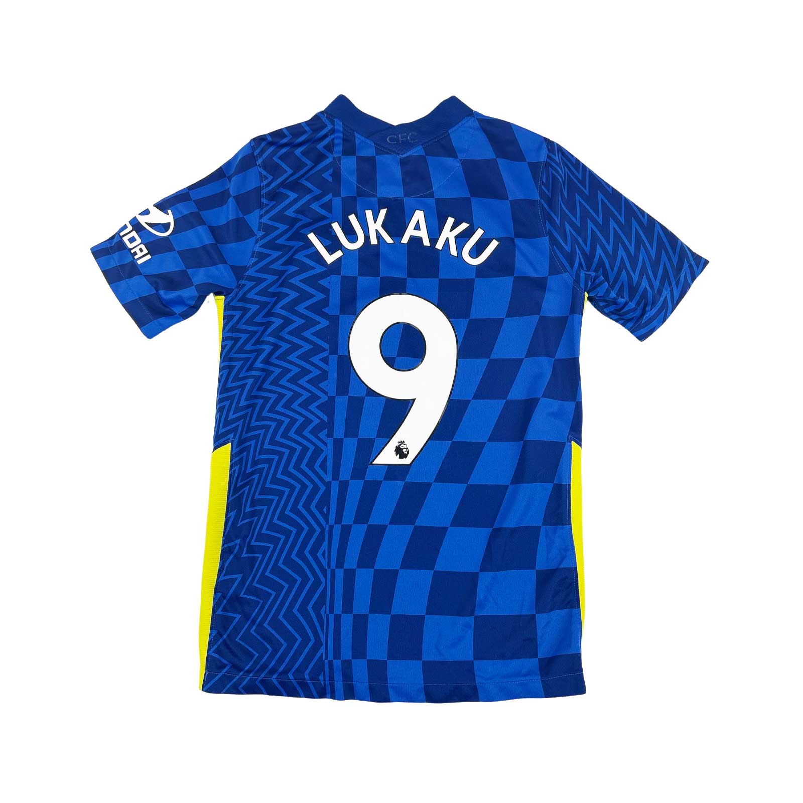 CHELSEA 2021/22 HOME SHIRT - #9 LUKAKU 