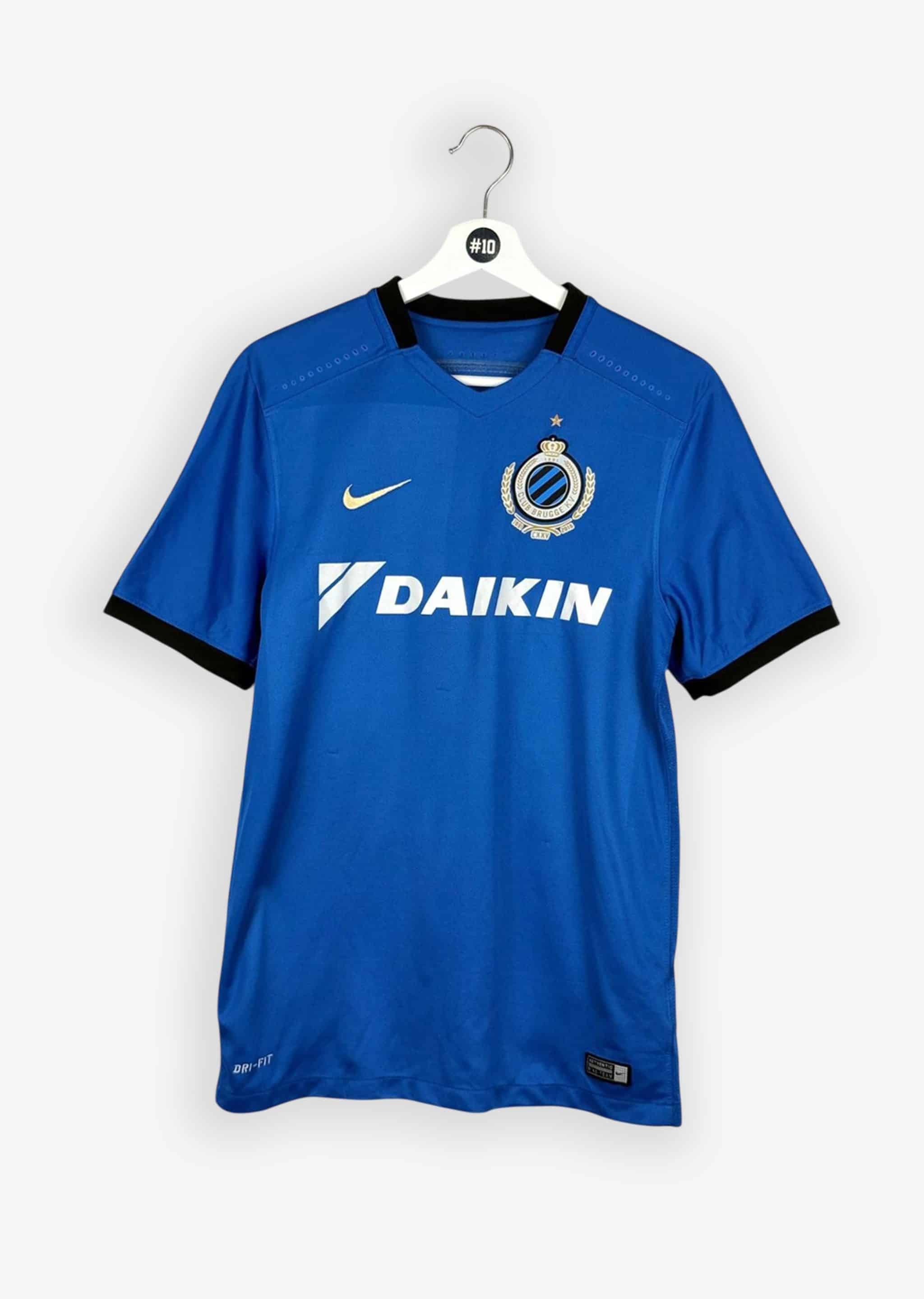 CLUB BRUGGE 2016/17 HOME SHIRT - #28 DE BOCK (SIZE S)
