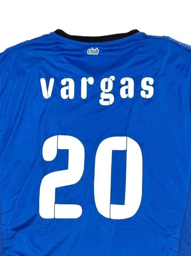 CLUB BRUGGE 2008/09 HOME SHIRT - #20 VARGAS (SIZE L)