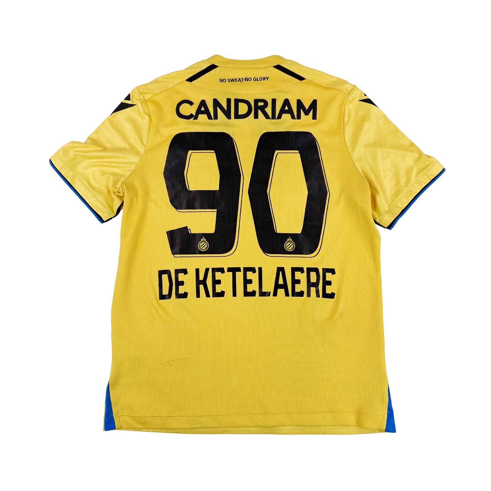 CLUB BRUGGE 2021/22 AWAY SHIRT - #90 DE KETELAERE
