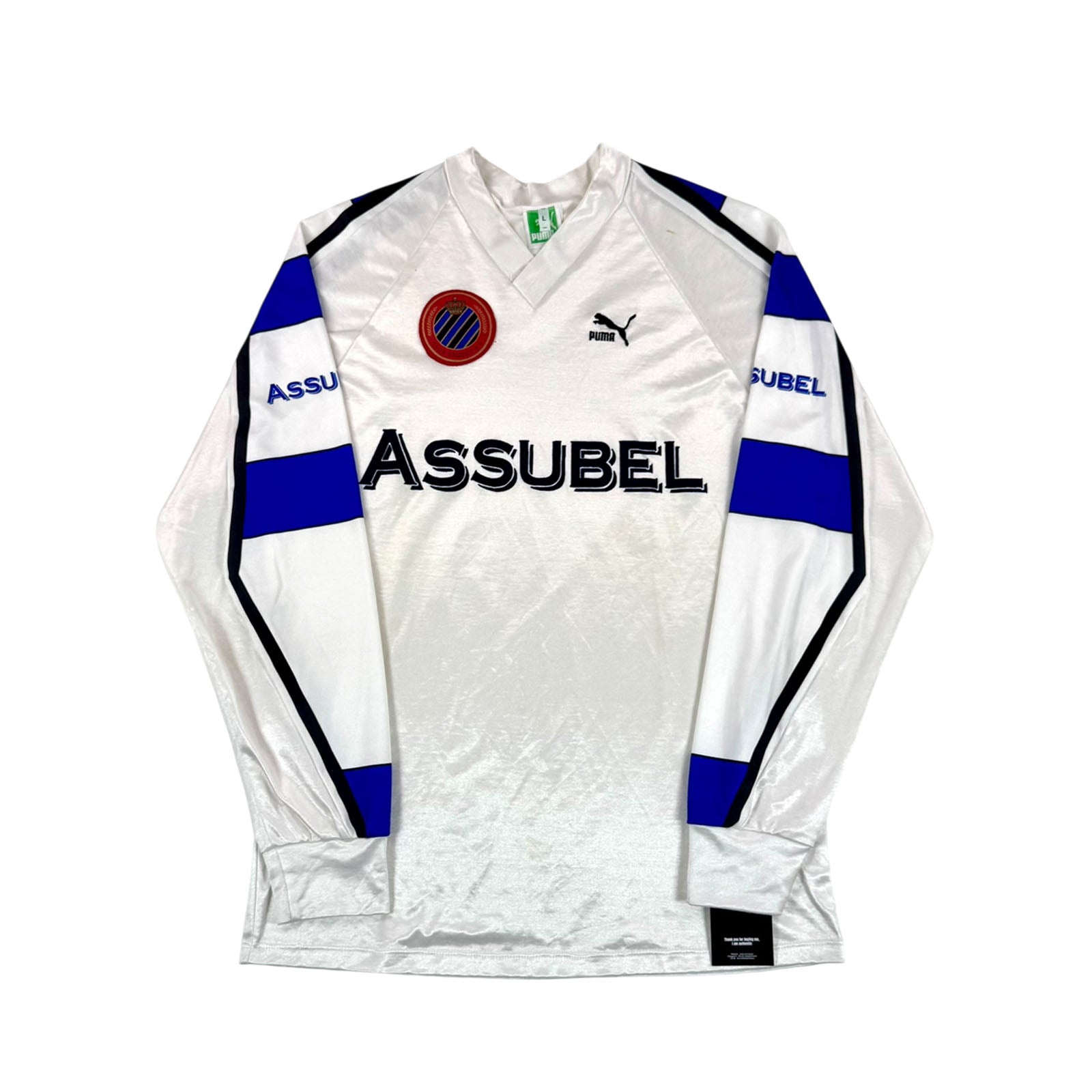 CLUB BRUGGE 1991/92 AWAY SHIRT (SIZE L)