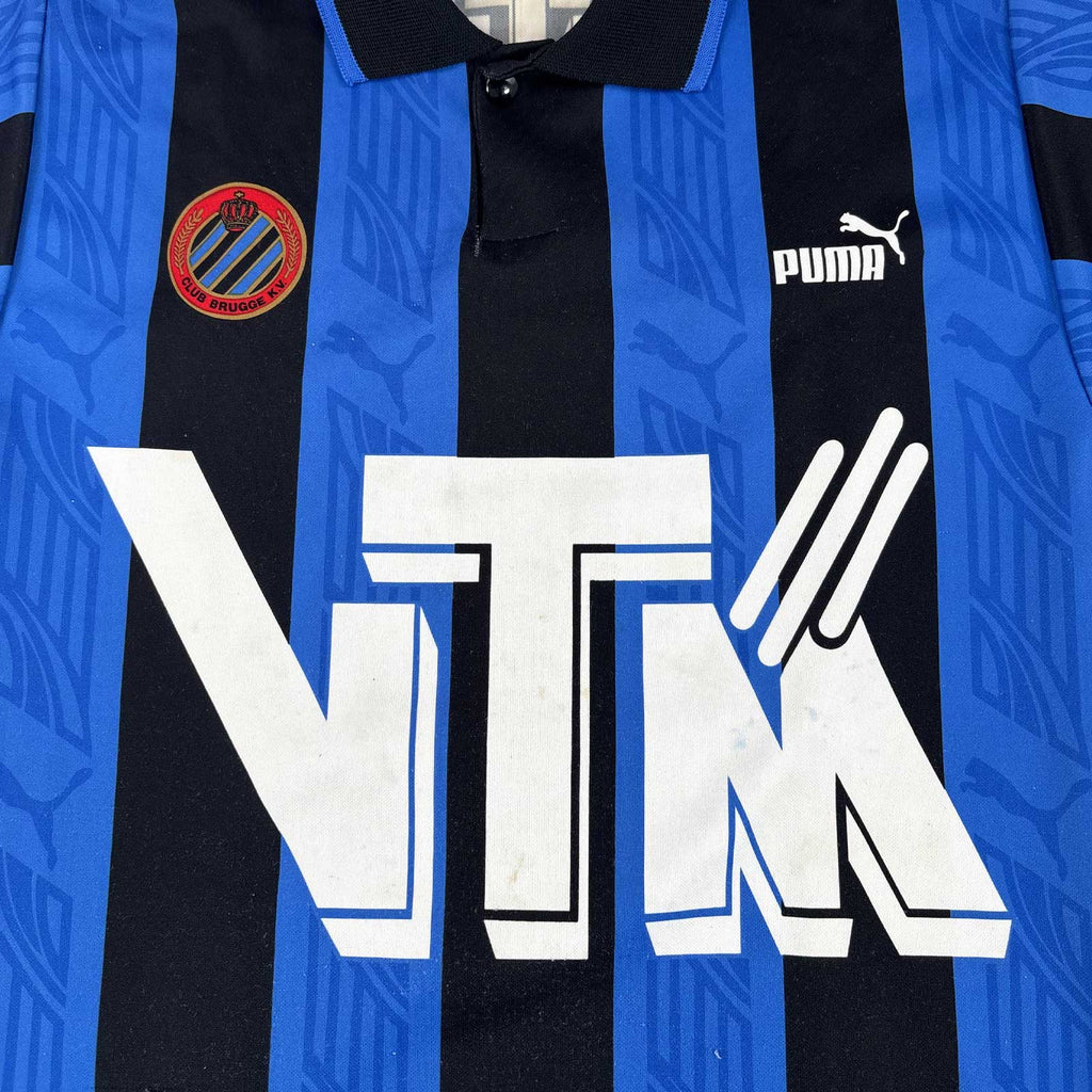 CLUB BRUGGE 1994/95 HOME SHIRT - #6 STAELENS