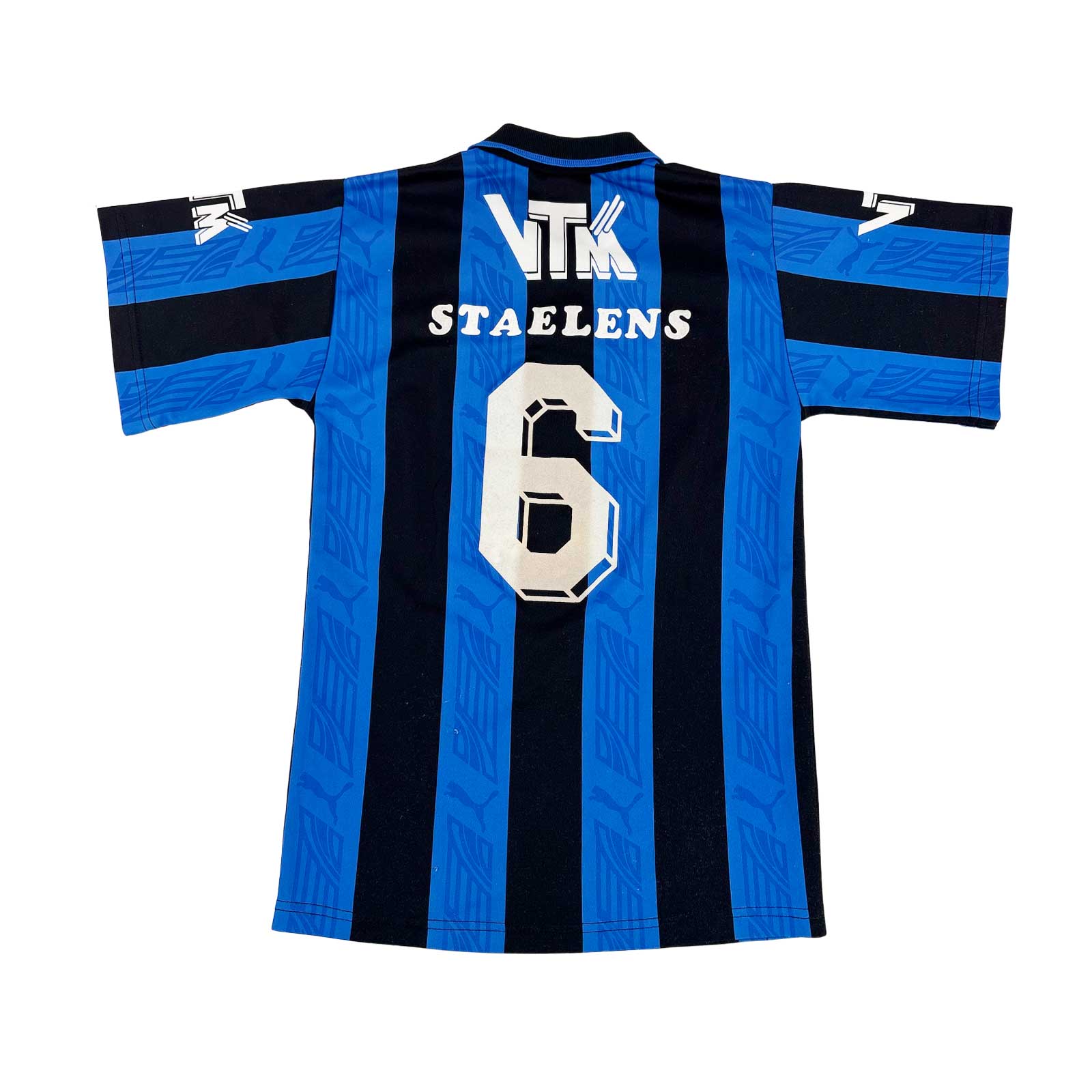 CLUB BRUGGE 1994/95 HOME SHIRT - #6 STAELENS
