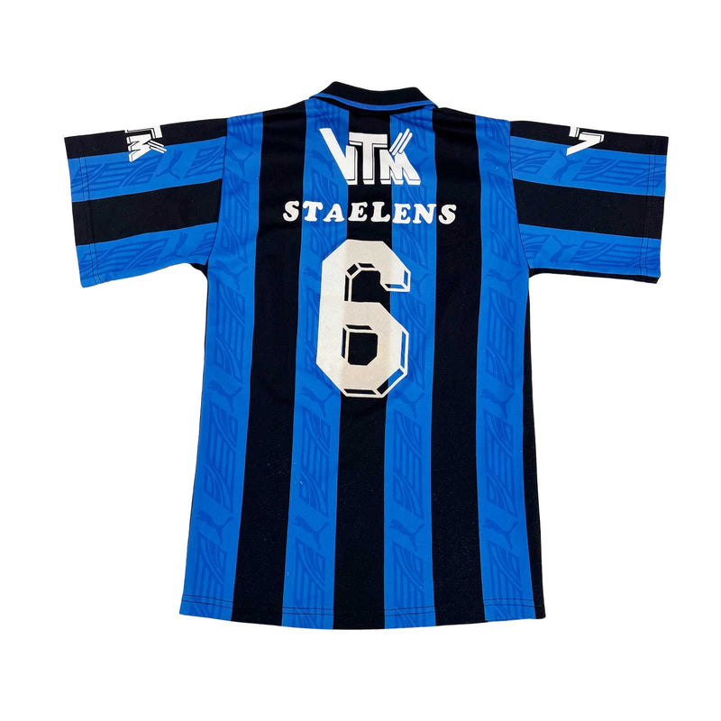 CLUB BRUGGE 1994/95 HOME SHIRT - #6 STAELENS