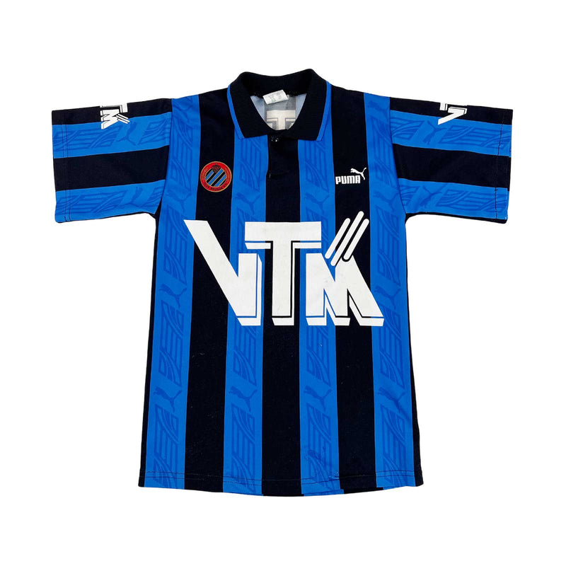 CLUB BRUGGE 1994/95 HOME SHIRT - #6 STAELENS (SIZE 140 KIDS)