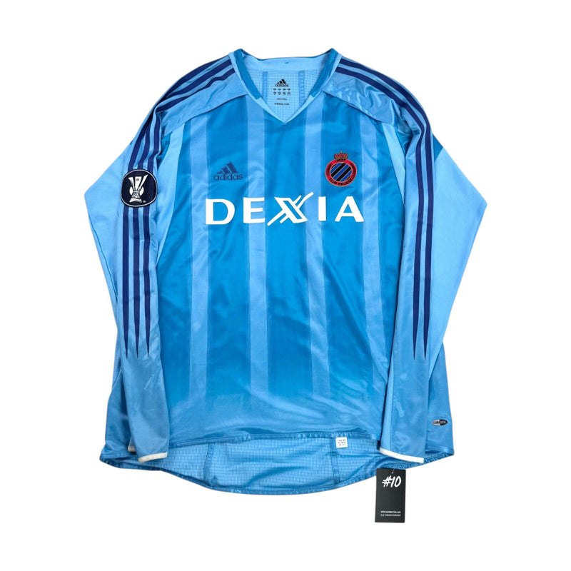 CLUB BRUGGE 2005/06 AWAY SHIRT - MATCHWORN/ISSUED #18 LEKO