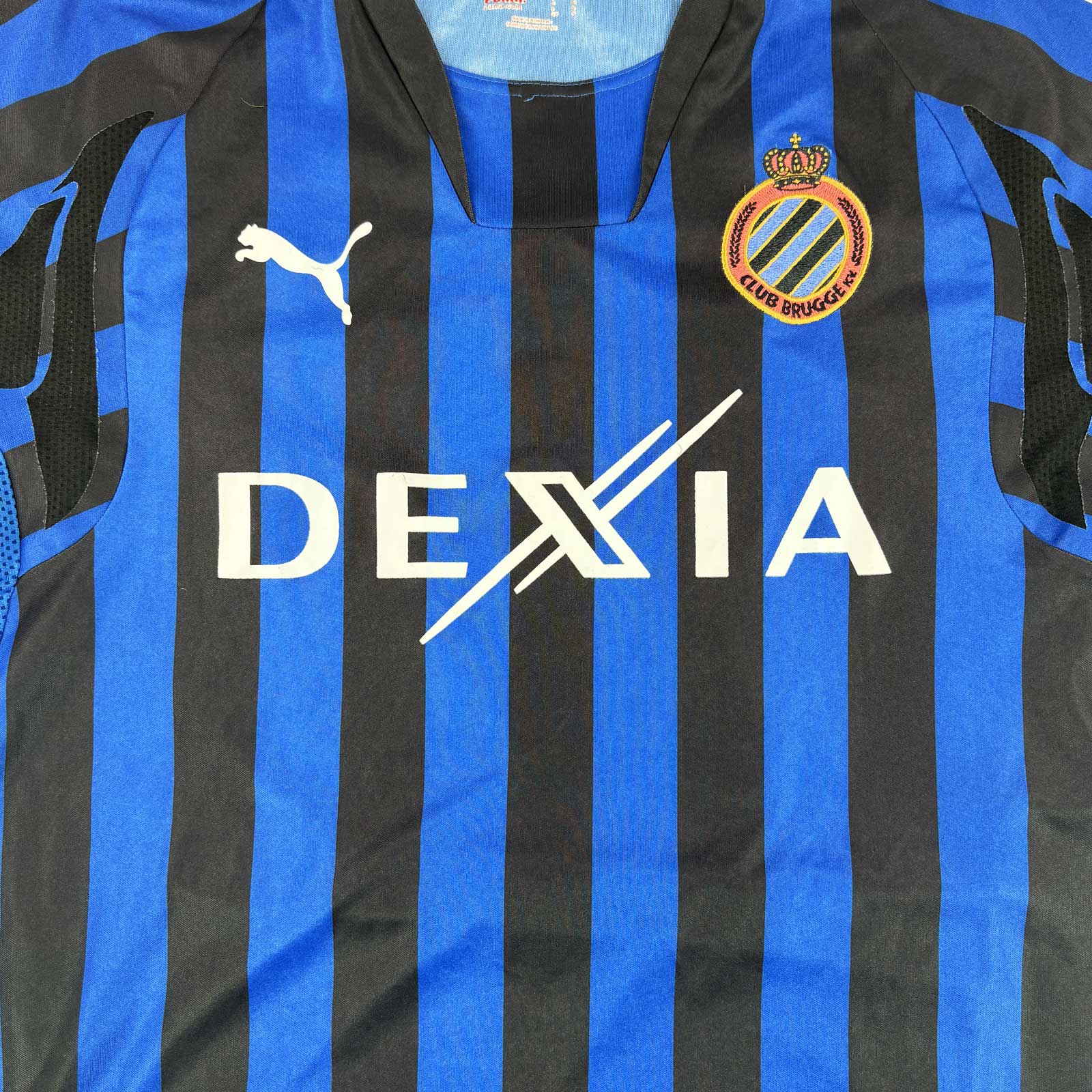CLUB BRUGGE 2007/08 HOME SHIRT - #22 GERAERTS