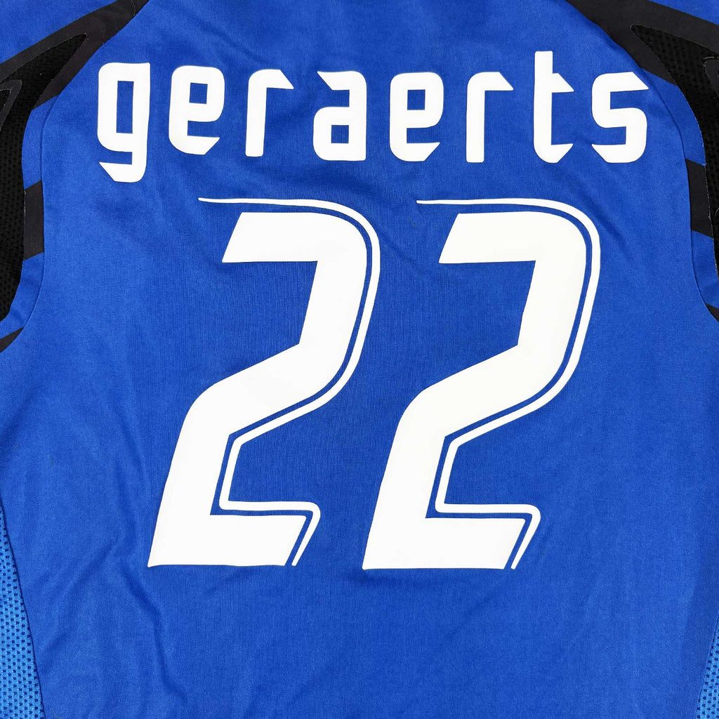 CLUB BRUGGE 2007/08 HOME SHIRT - #22 GERAERTS