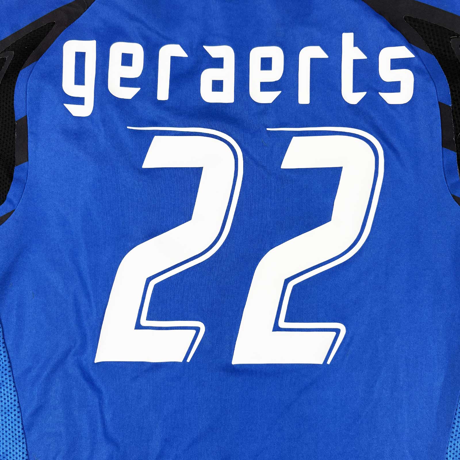 CLUB BRUGGE 2007/08 HOME SHIRT - #22 GERAERTS