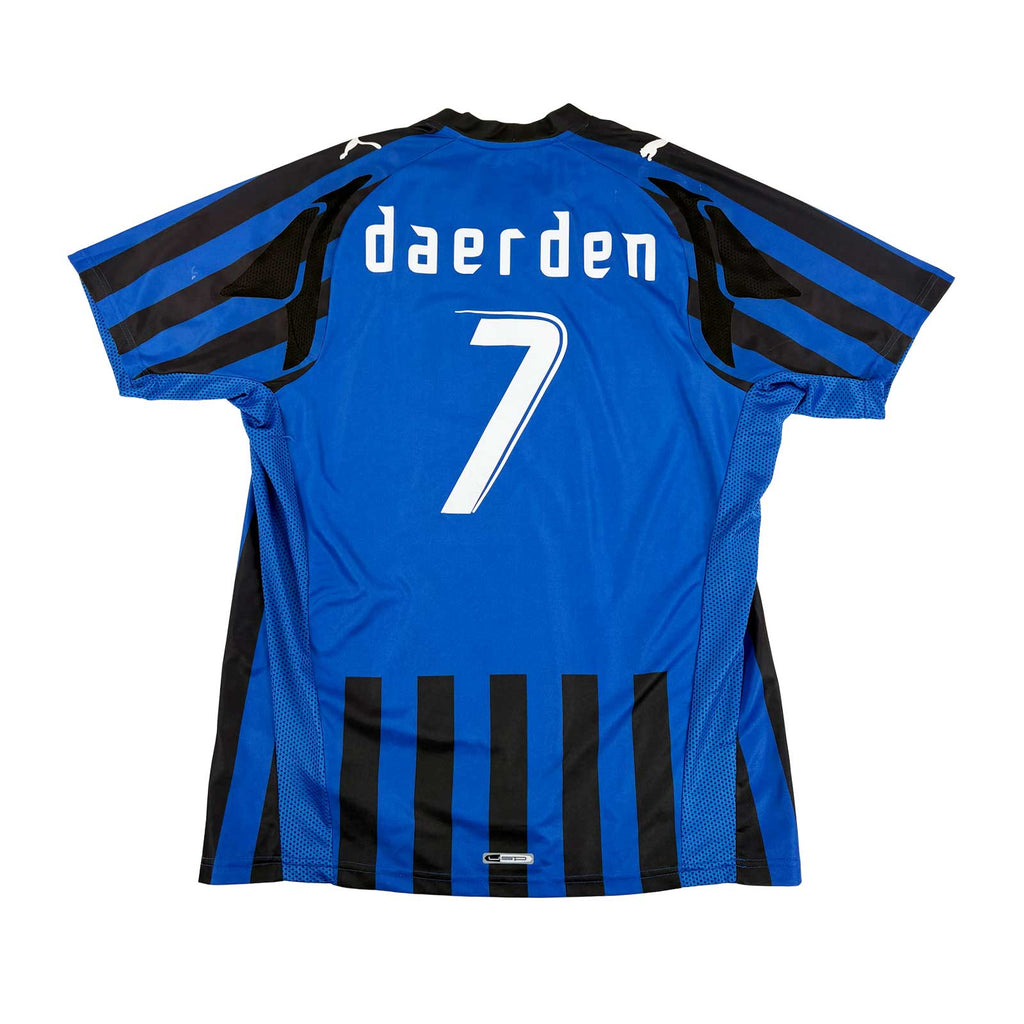 CLUB BRUGGE 2007/08 HOME SHIRT - #7 DAERDEN 