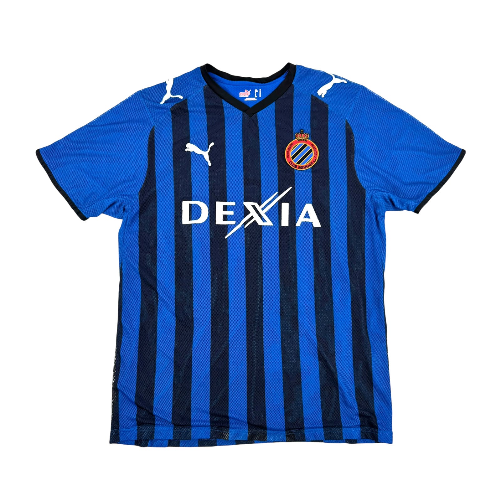 CLUB BRUGGE 2008/09 HOME SHIRT - #20 VARGAS