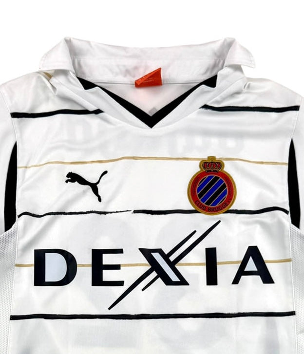 CLUB BRUGGE 2010/11 AWAY SHIRT - #32 ODJIDJA (SIZE S)