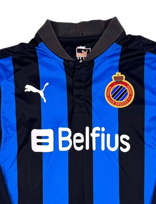 CLUB BRUGGE 2012/13 HOME SHIRT - #15 (SIZE M)