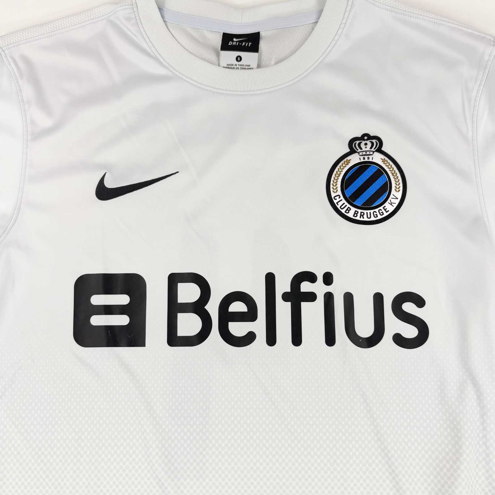 CLUB BRUGGE 2013/14 THIRD SHIRT - #4 DUARTE (SIZE S)