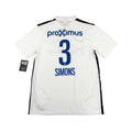 CLUB BRUGGE 2015/16 THIRD SHIRT - #3 SIMONS 