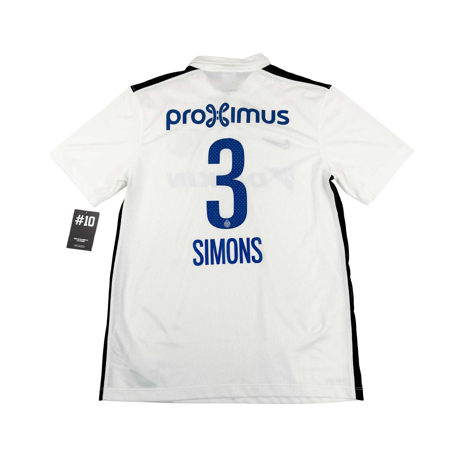 CLUB BRUGGE 2015/16 THIRD SHIRT - #3 SIMONS 