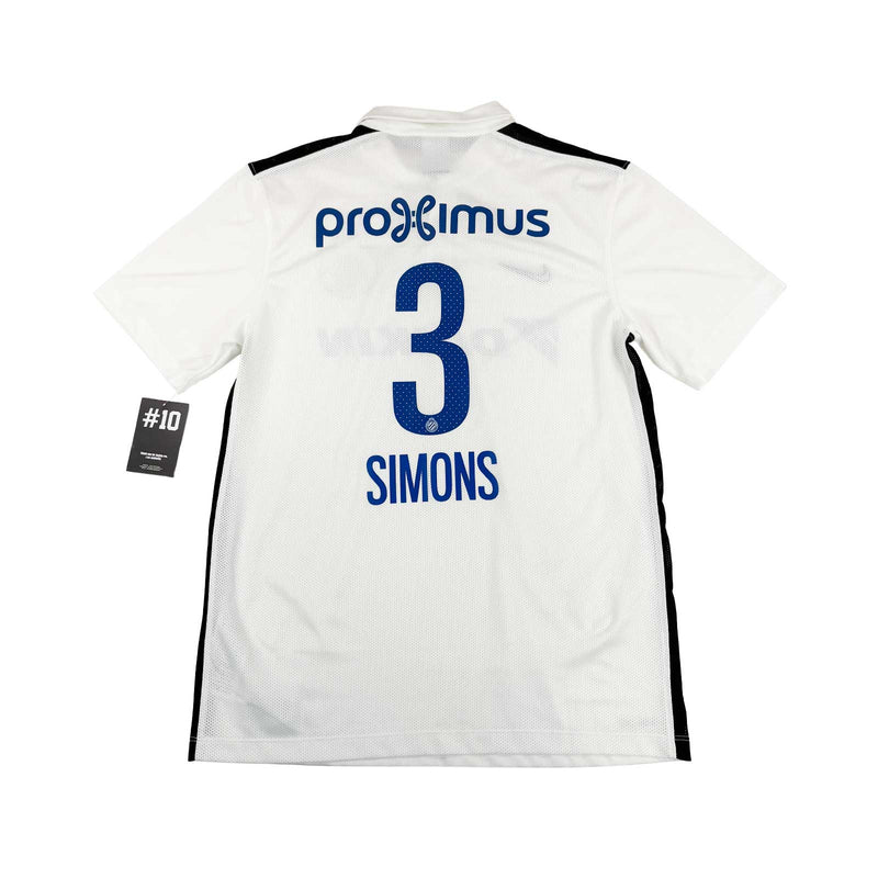 CLUB BRUGGE 2015/16 THIRD SHIRT - #3 SIMONS 