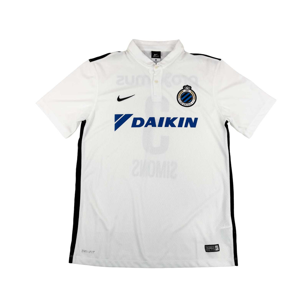CLUB BRUGGE 2015/16 THIRD SHIRT - #3 SIMONS 