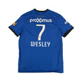 CLUB BRUGGE 2016/17 HOME SHIRT -MATCHWORN/ISSUED #7 WESLEY