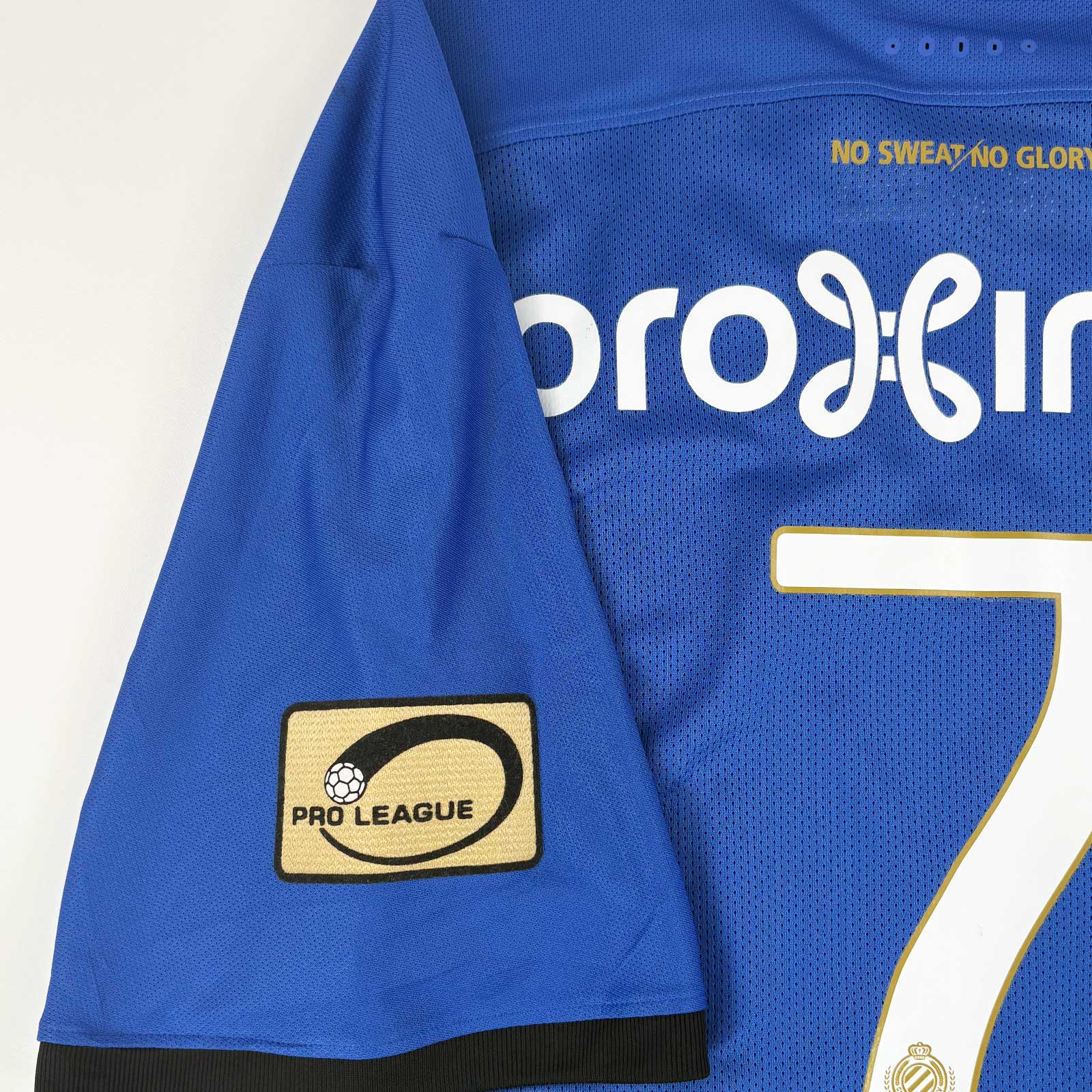 CLUB BRUGGE 2016/17 HOME SHIRT -MATCHWORN/ISSUED #7 WESLEY
