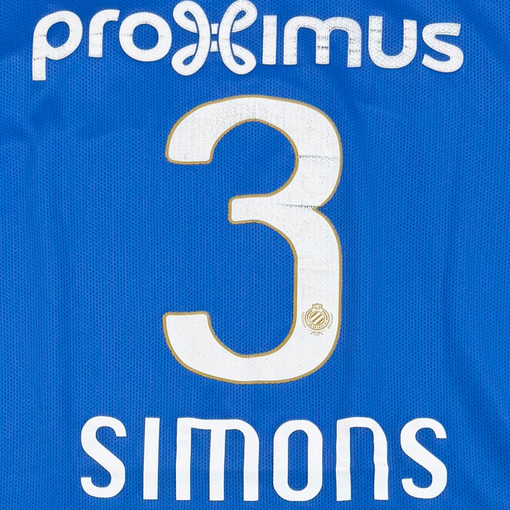 CLUB BRUGGE 2016/17 HOME SHIRT - #3 SIMONS