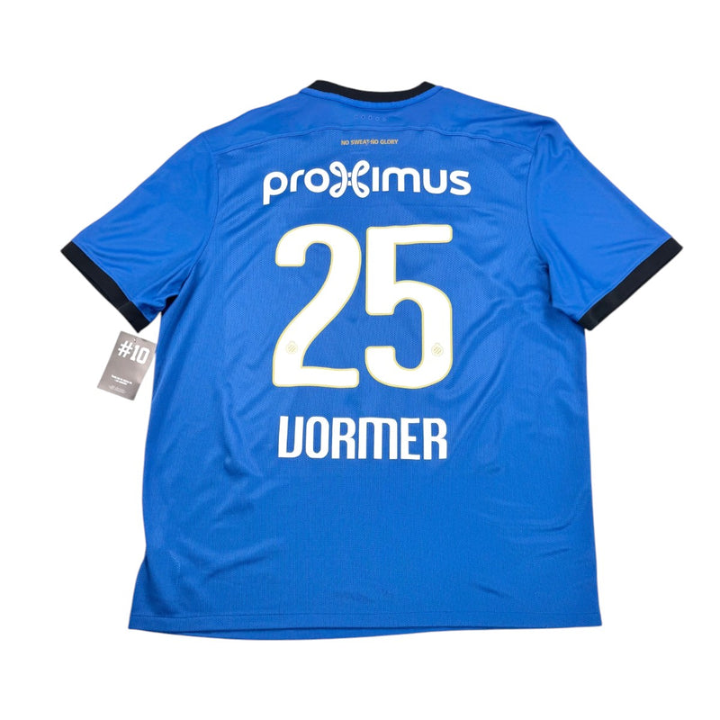 CLUB BRUGGE 2016/17 HOME SHIRT – SIGNED BY TEAM #25 VORMER