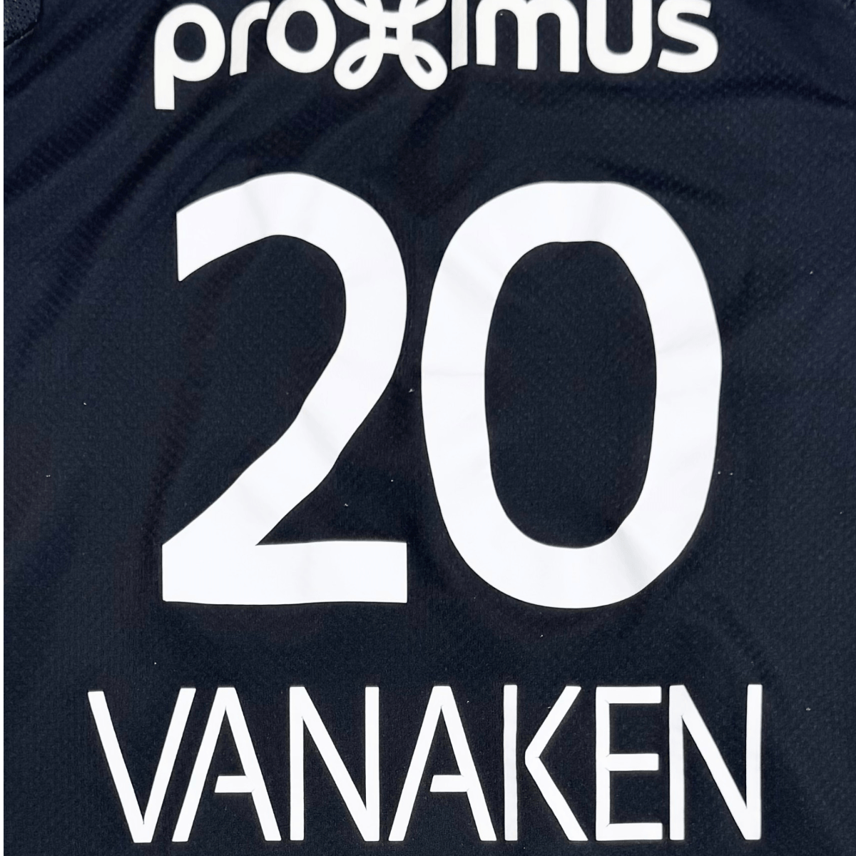 CLUB BRUGGE 2018/19 HOME SHIRT - #20 VANAKEN