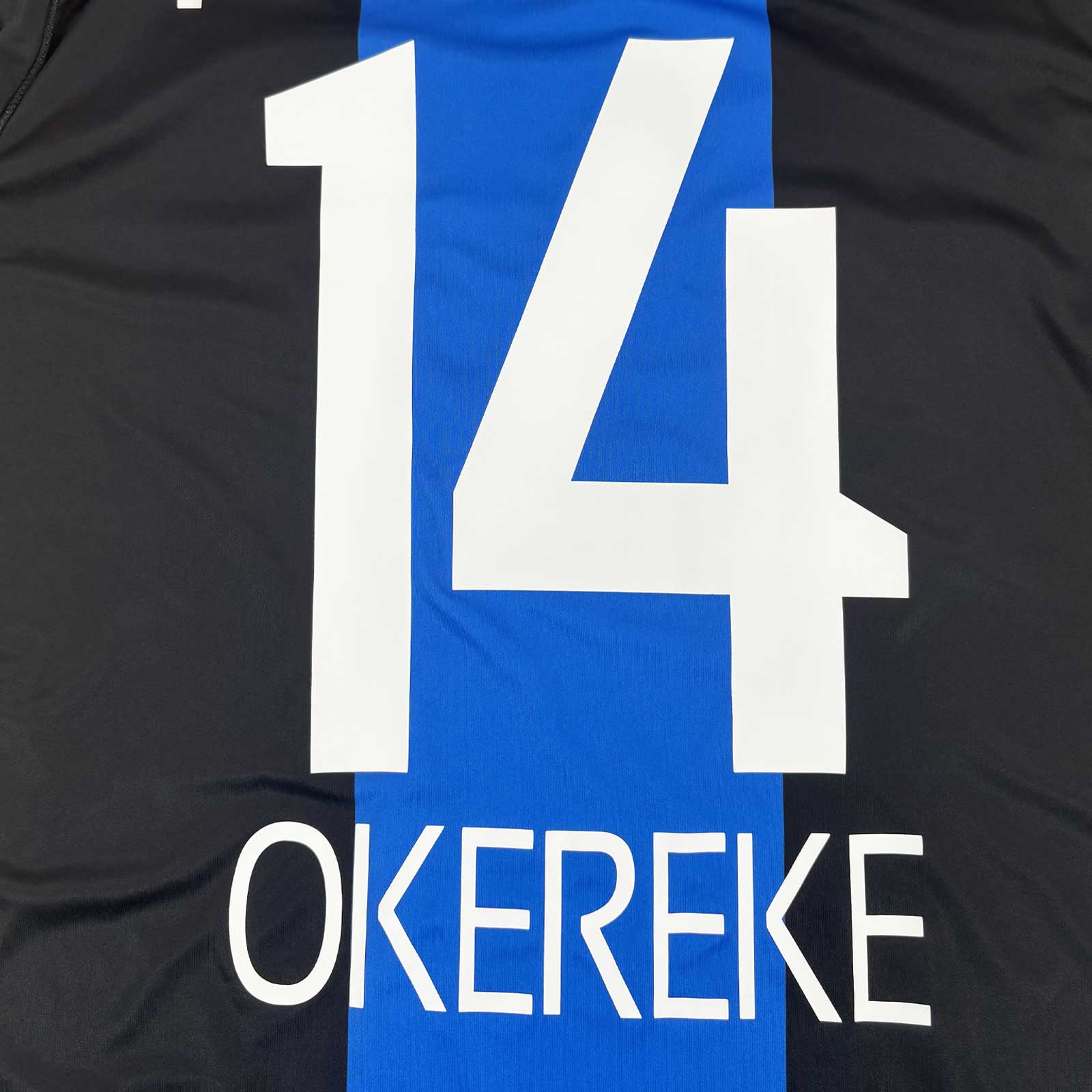 CLUB BRUGGE 2019/20 HOME SHIRT - #14 OKEREKE