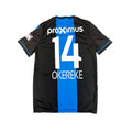 CLUB BRUGGE 2019/20 HOME SHIRT - #14 OKEREKE